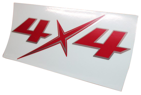 STICKER 4X4 (TRIPECH BRAND)